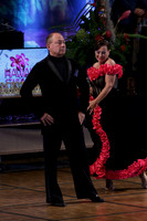 RED AND BLACK DRESS