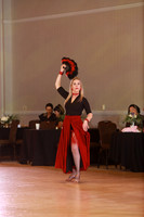 Red + black cape