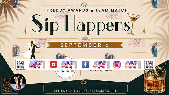Fred Astaire Sip Happens Event SEN 1 Media