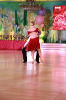 Solo- Red Dress Black Hat